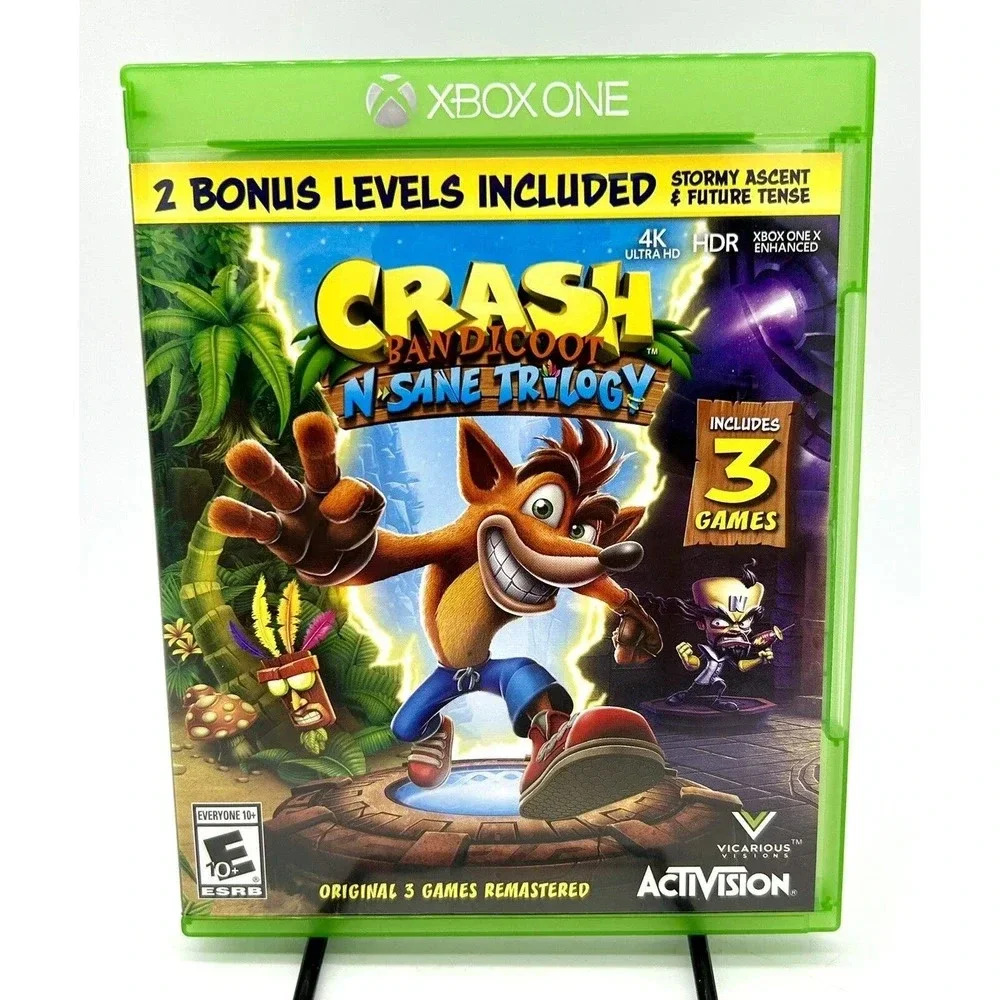Crash Bandicoot N. Sane Trilogy For Microsoft Xbox One Excellent Condition - Picture 2 of 4
